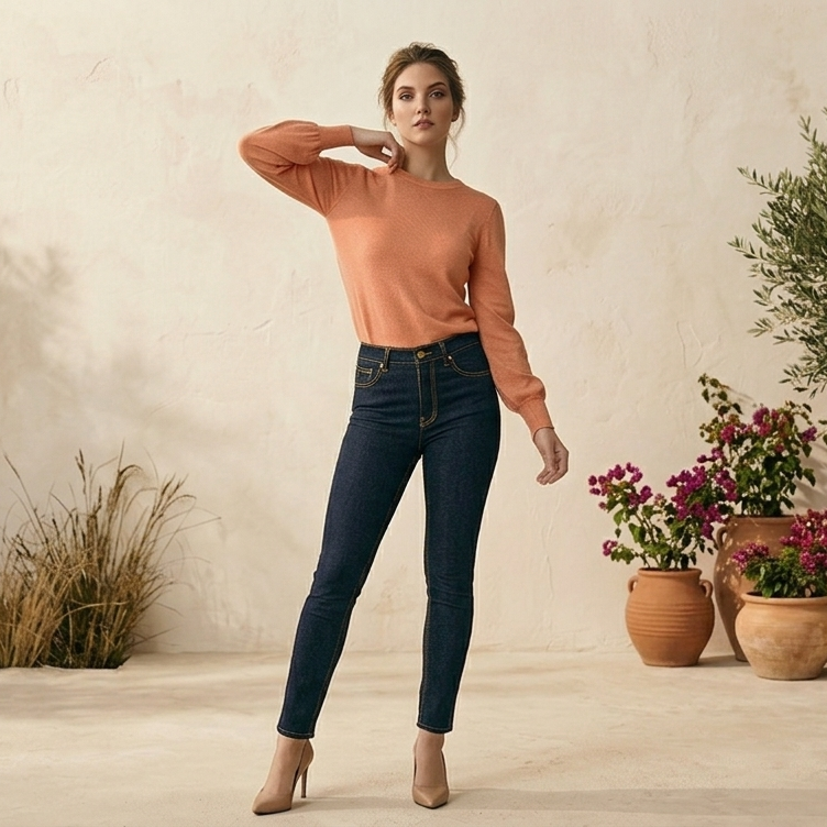 The Classic Slim Jean, Deep Indigo